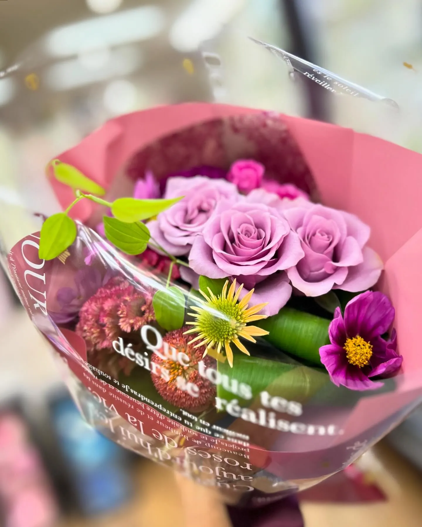 同じ花材でミニブーケ&ミニアレンジメント✿ฺ ஐ:*:・✿ฺ...