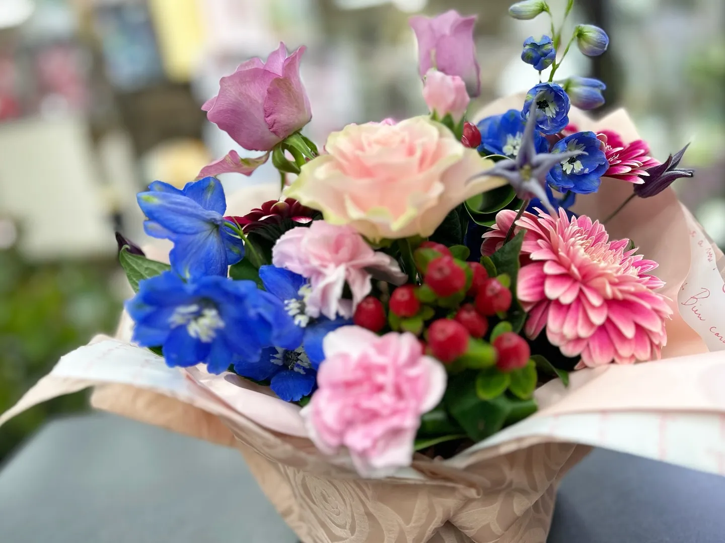 ミニアレンジメント✿ミニブーケ✿ฺ ஐ:*:・✿ฺ ஐ*:・