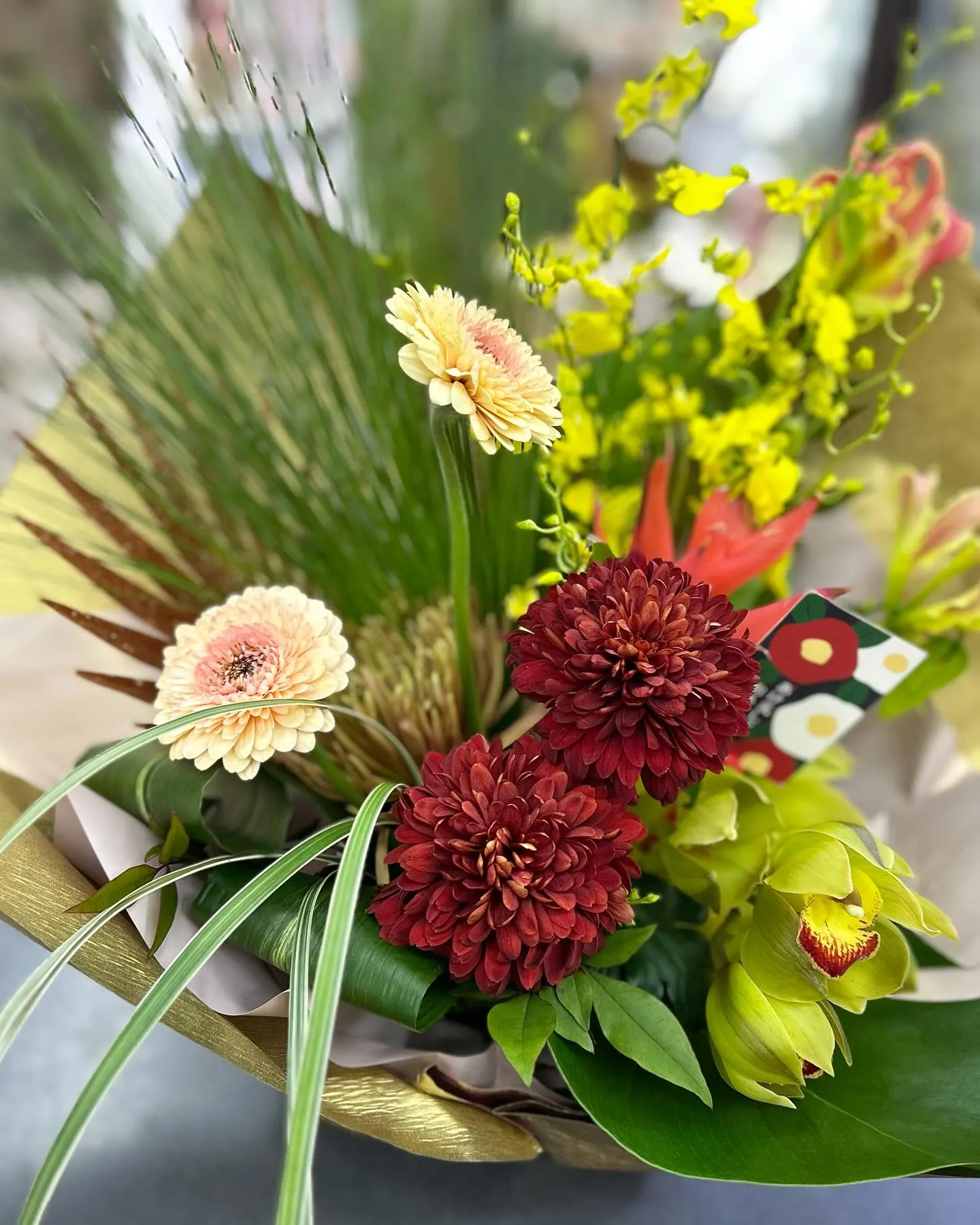 お年賀ギフトのアレンジメント🎍🎍✨