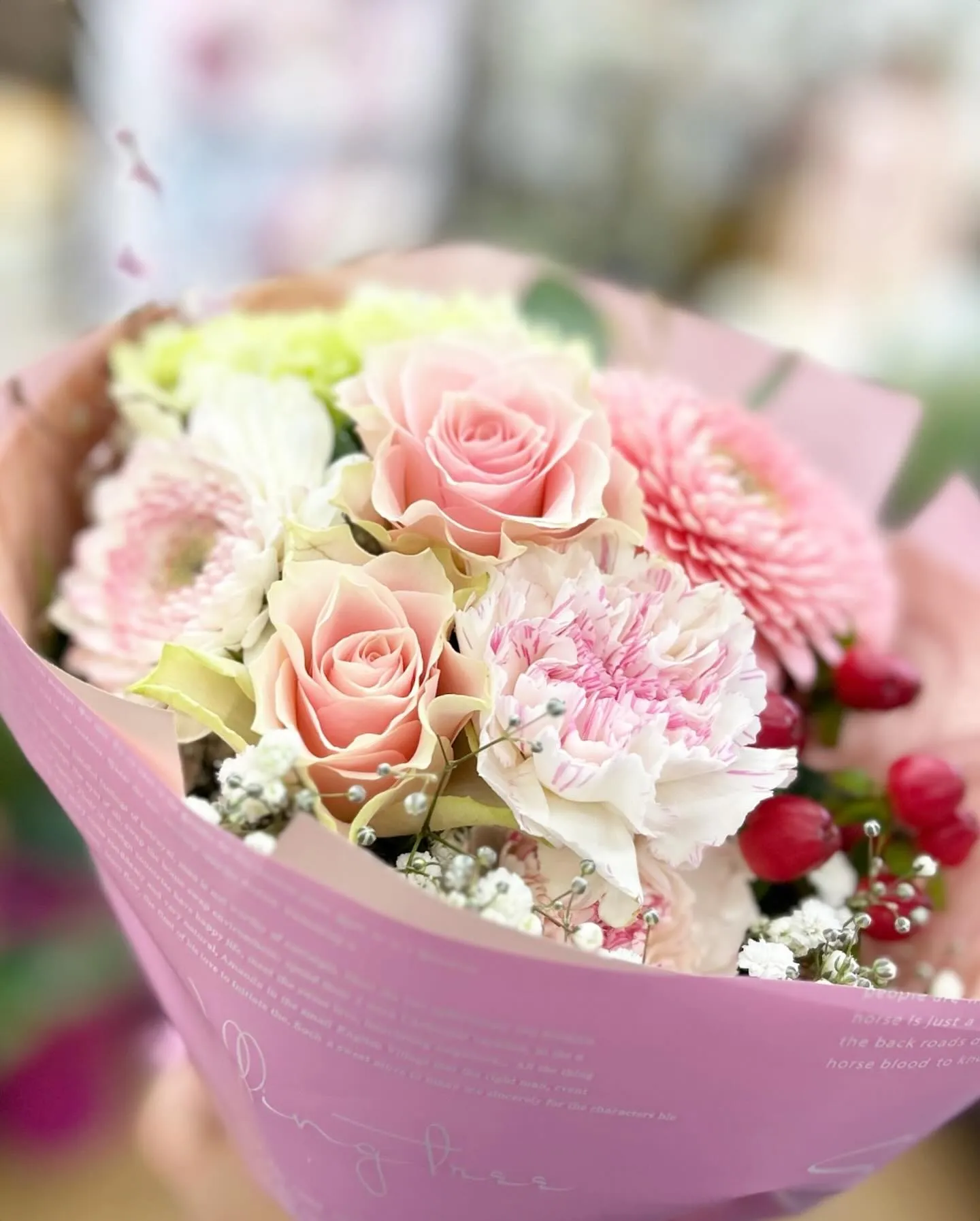 ピンク系ブーケ🩷💖💝💕🌸