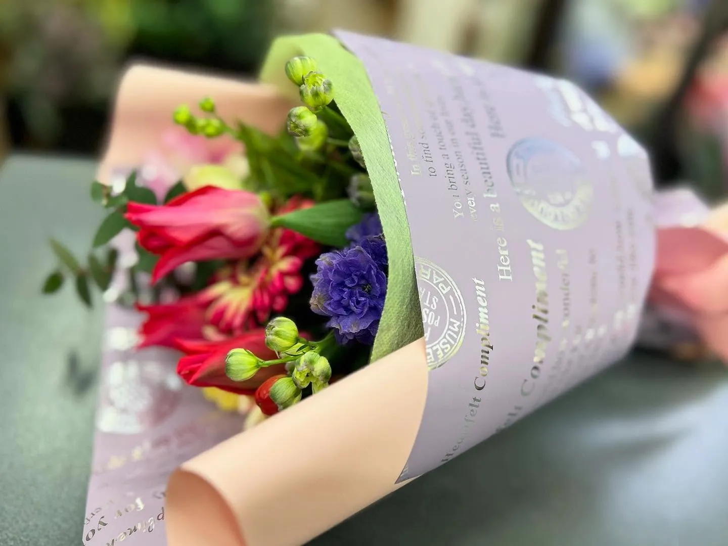 チューリップ🌷🌷𓂃𓈒𓏸︎︎︎︎ガーベラ✿スイトピー𖤣𖥧𖥣𖡡𖥧...