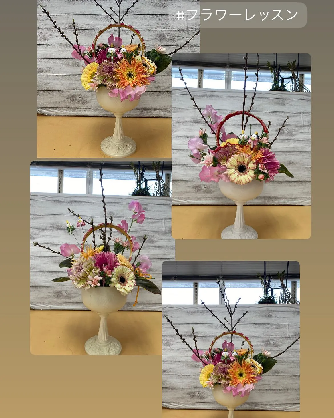 おひなさまアレンジメント🌸✴🎎✴🌸