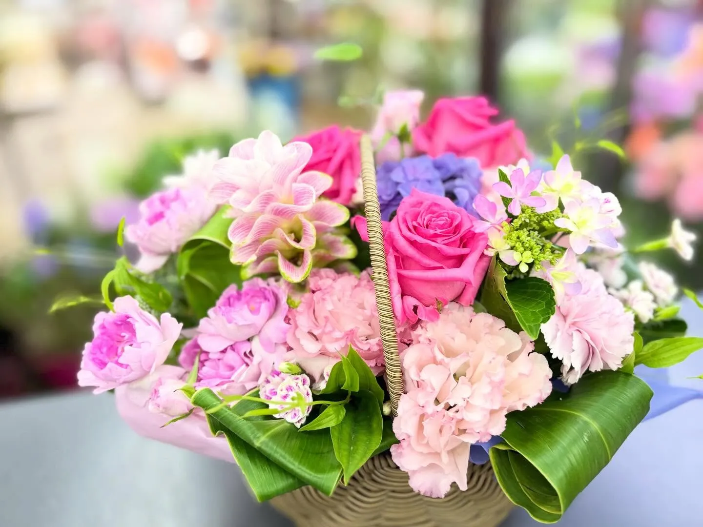 ありがとう♡お疲れさまでしたをお花に託した退職ギフト✩.｡....