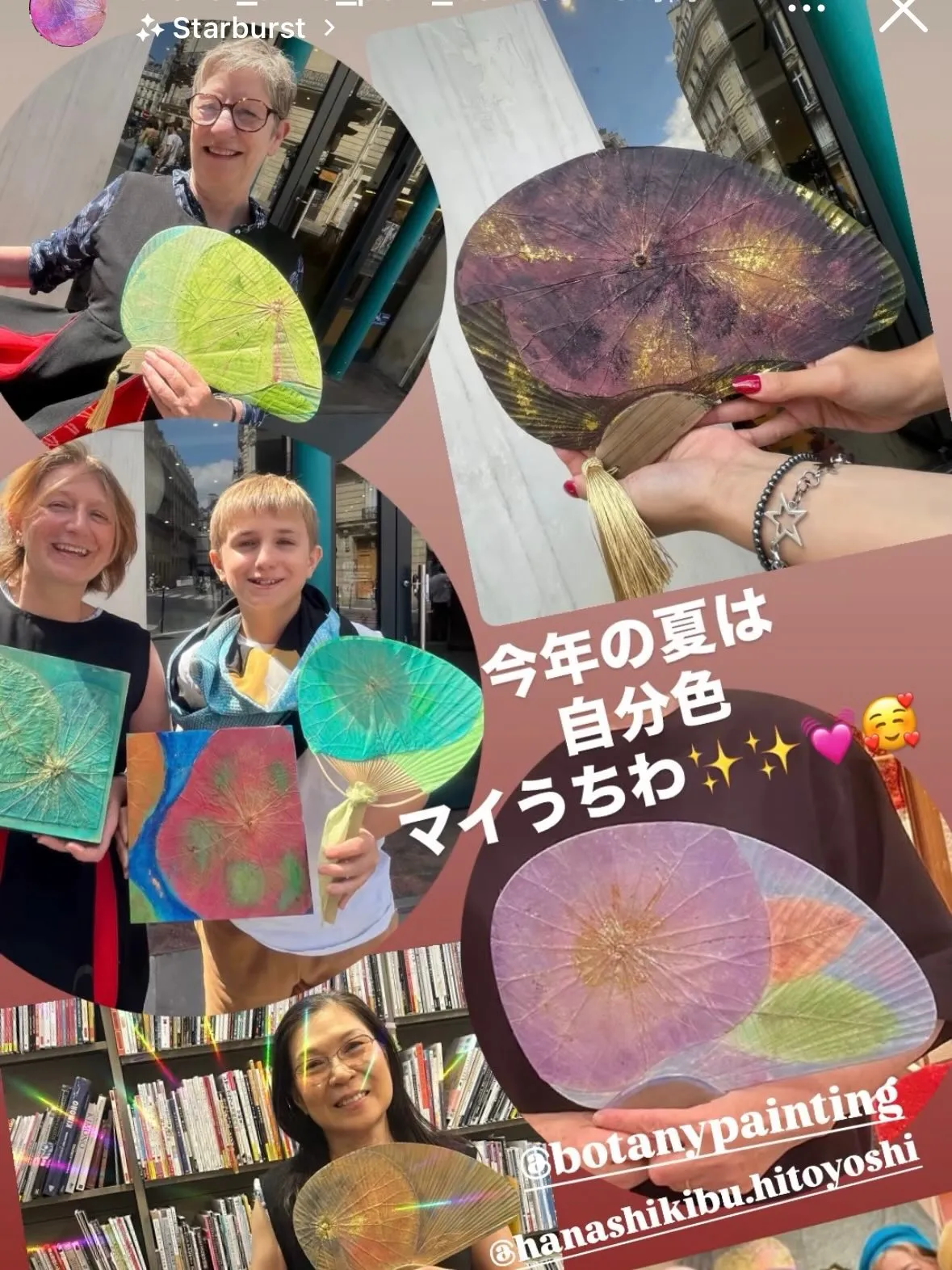 久しぶりのワークショップは幸せを運ぶ千鳥団扇づくりꕤ୭*